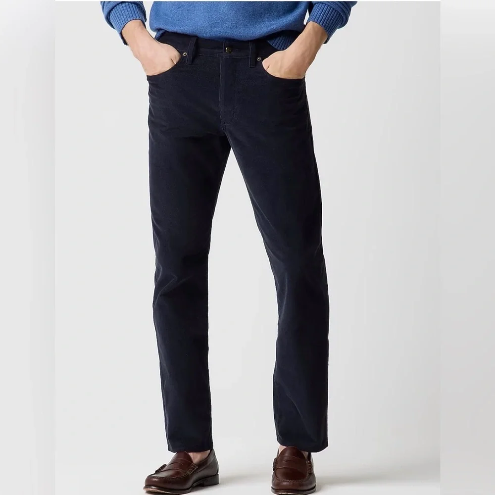 J. Crew Men's Dark blue Corduroy Pants